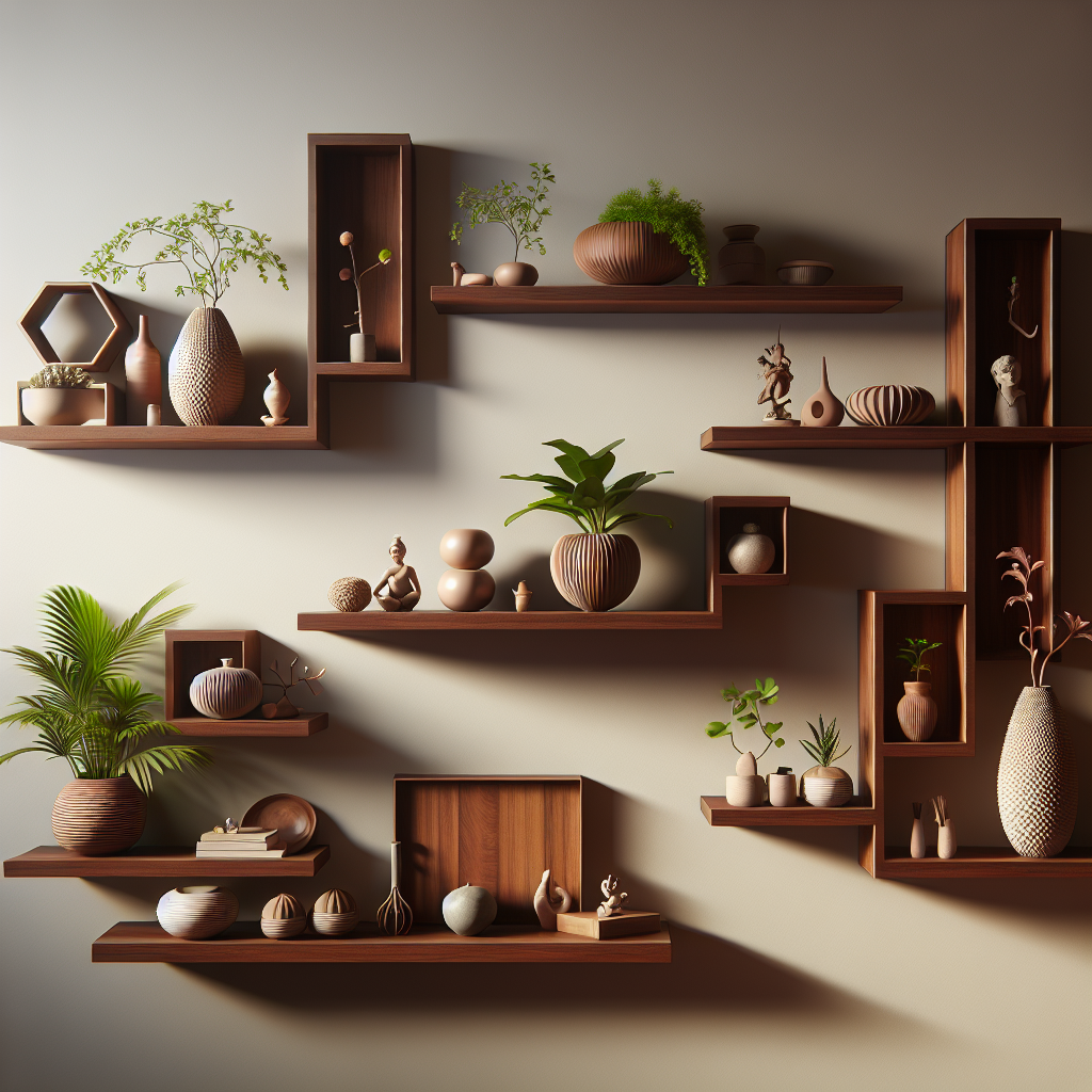 Svævehylder i træ – fra opbevaring til dekoration